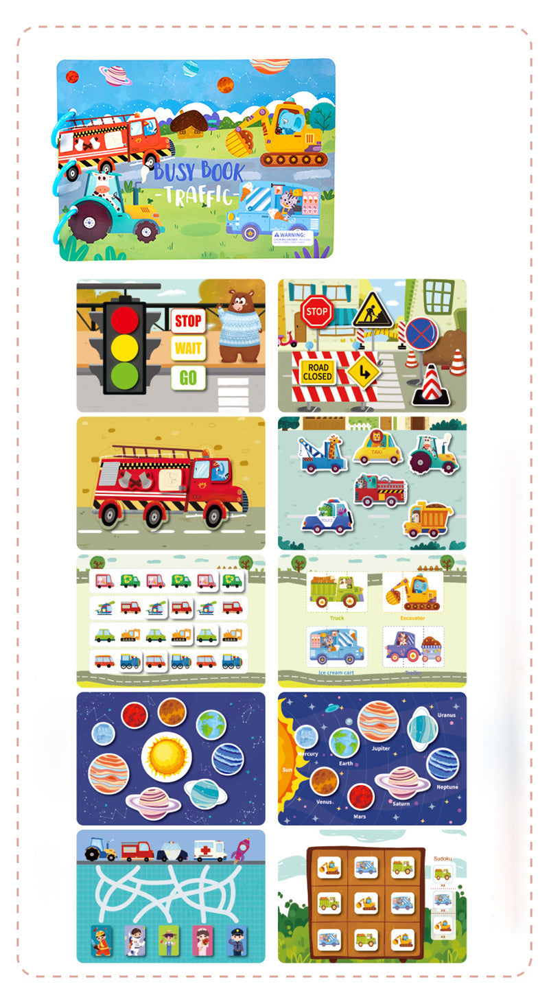 EduPlay - Creative Montessori Activity Book for Children