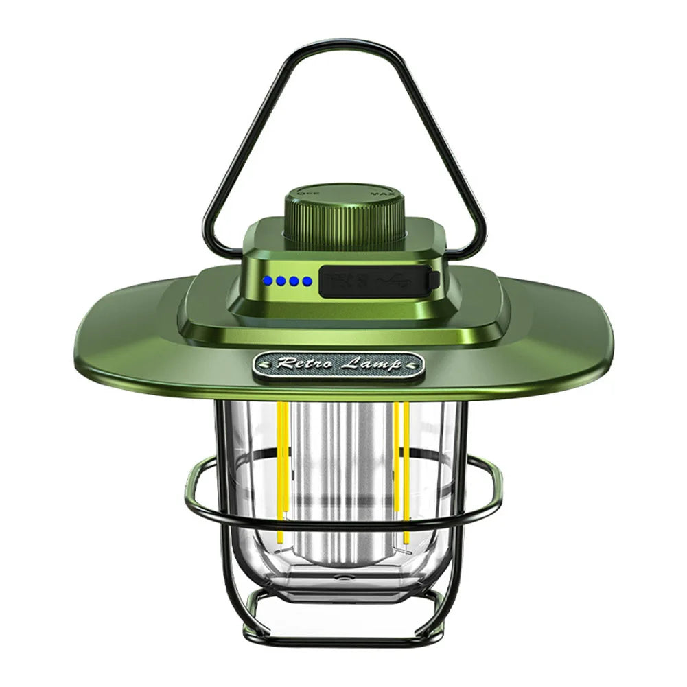 RetroLuxe - Vintage Outdoor Lamp for Adventurous Moments
