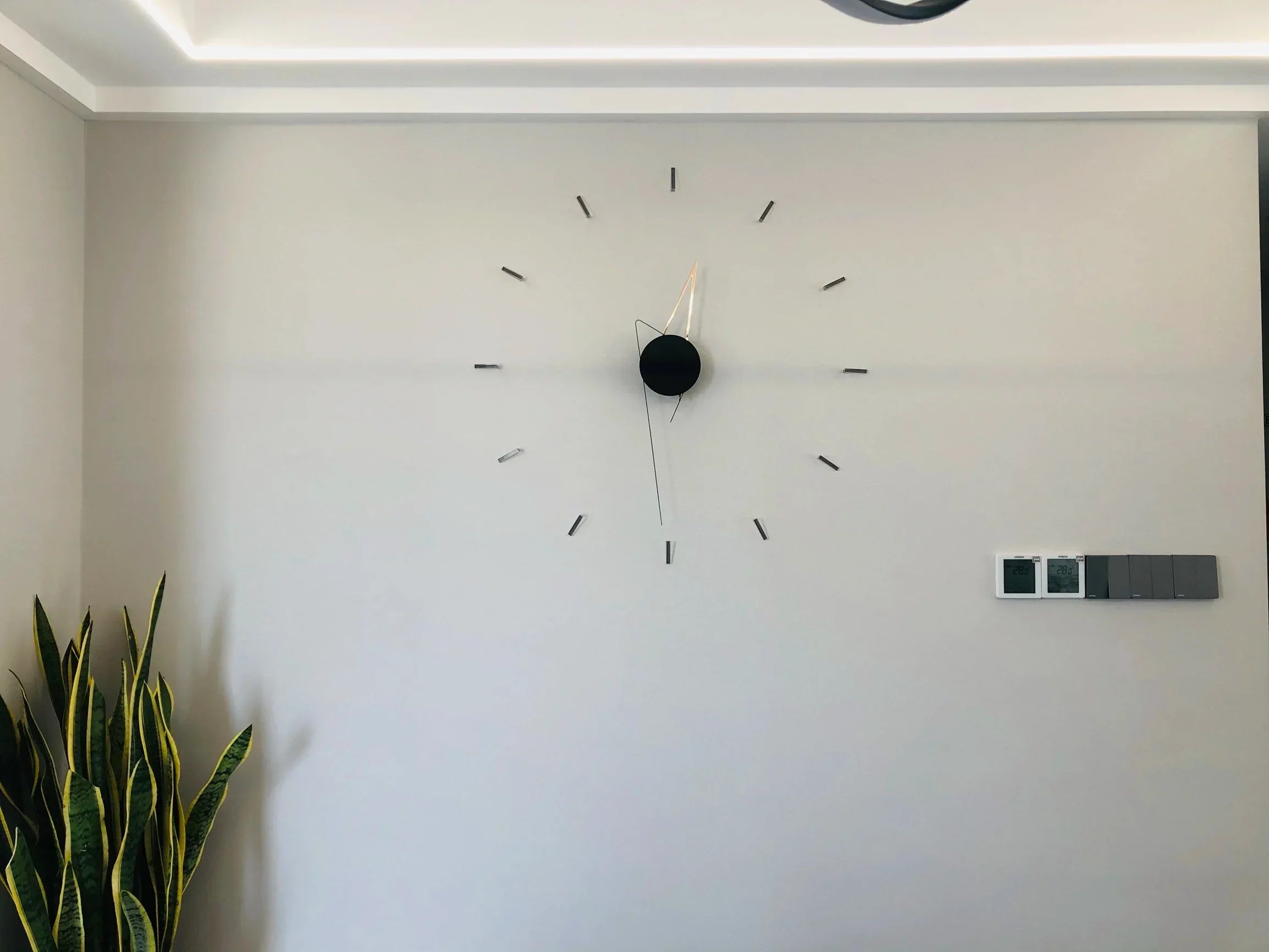 ModernArt Clock - Stille Wall Clock for Minimalism