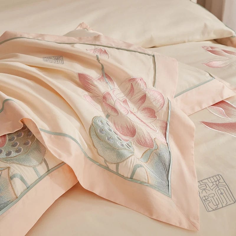 LotusPink – Luxurious Egyptian Cotton Bedding Set