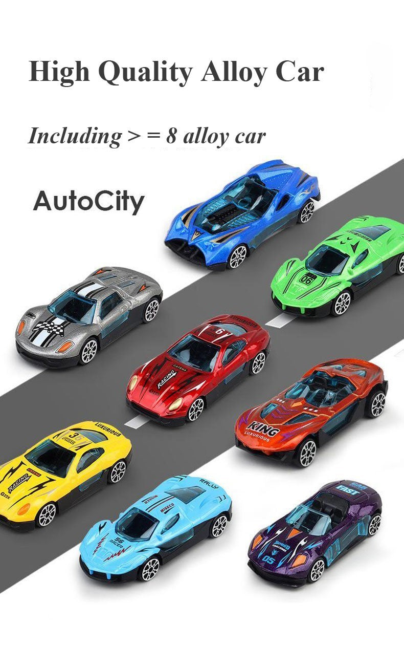MegaTransporter - Toy Trailer with Mini Cars