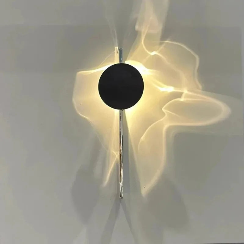 RippleGlow – Luxurious Rotating Wall Lighting for the Room