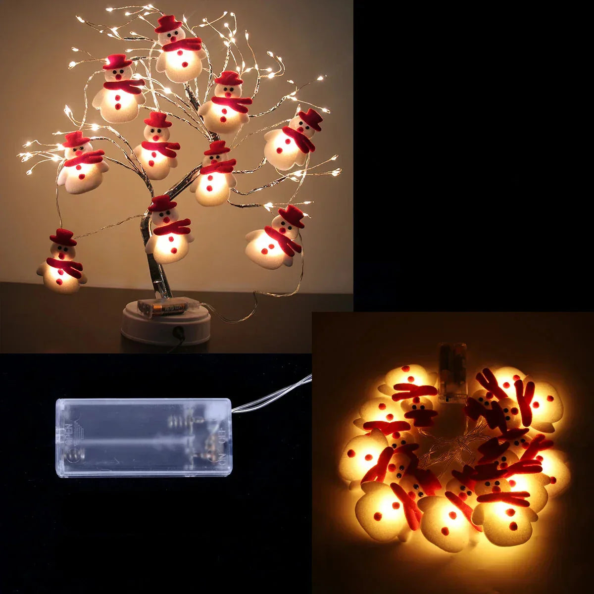Enchanting Snowman Tree - Make Your Holiday Magical