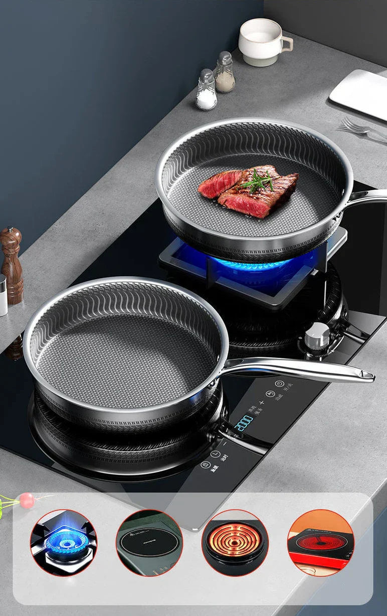 SmartSlick - Antibacterial Oil-Saving Saucepan with Non-stick Coating