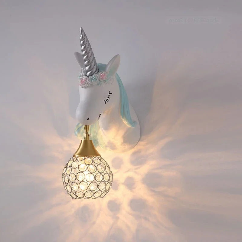 UnicornLicht – Playful Wall Lamp for Children's Rooms