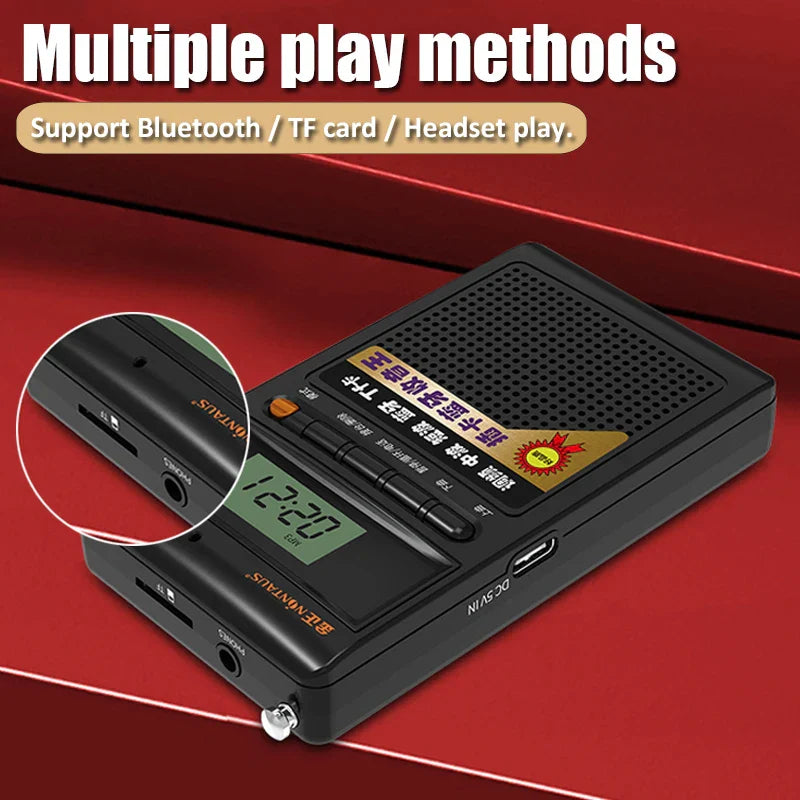 SoundPocket Mini - Portable Bluetooth Radio & MP3 Player