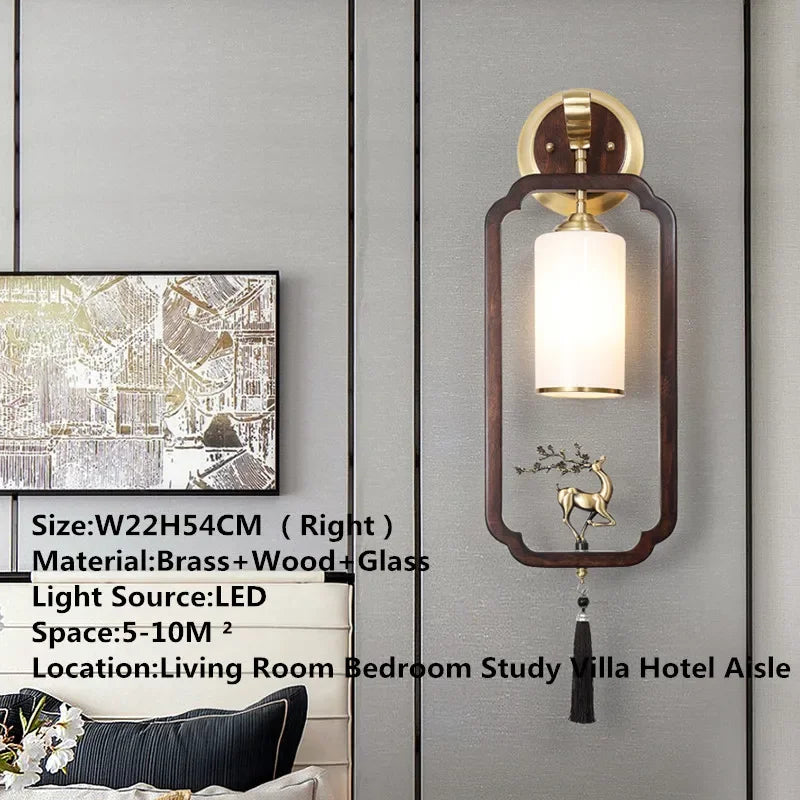 BrassGlow Wall Lamp - Elegant Brass Wall Lighting