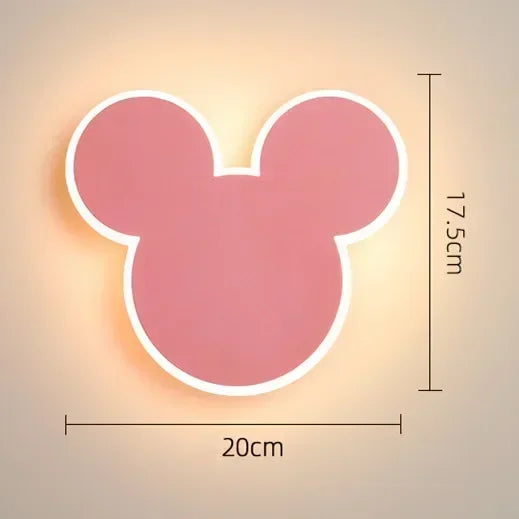 PinkRabbit - Playful LED Wall Lamp for Children's Rooms