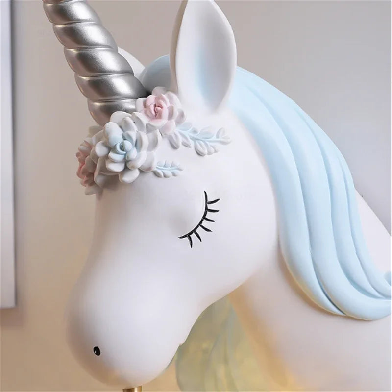 UnicornLicht – Playful Wall Lamp for Children's Rooms