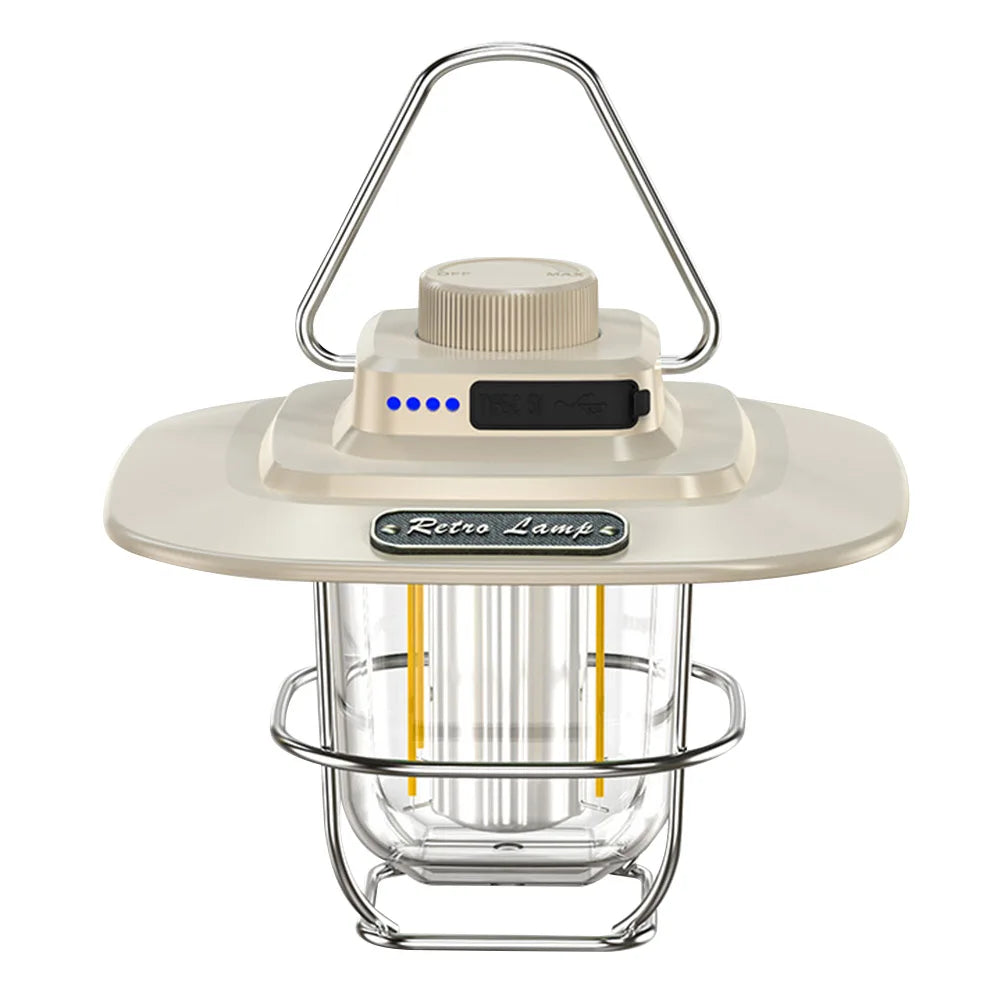 RetroLuxe - Vintage Outdoor Lamp for Adventurous Moments