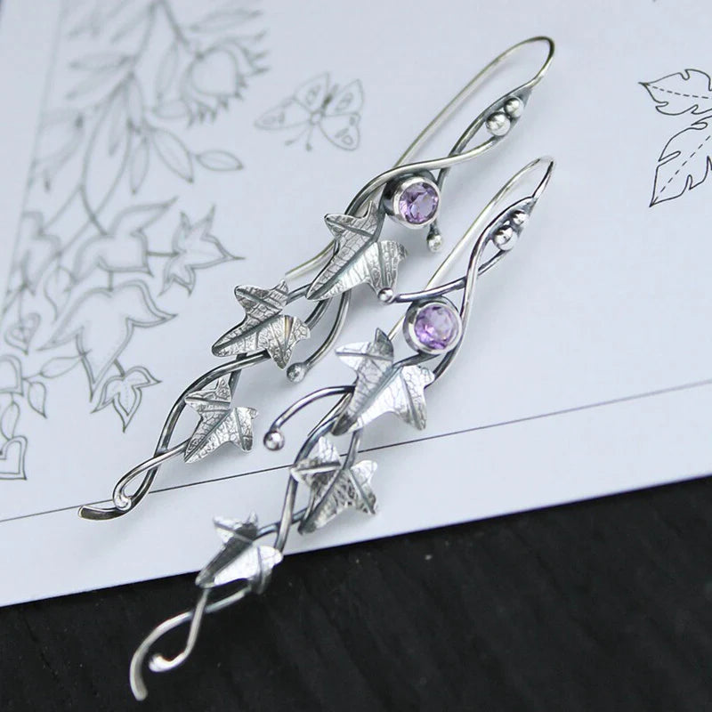 Elegant Faylinn Elf Leaf Earrings