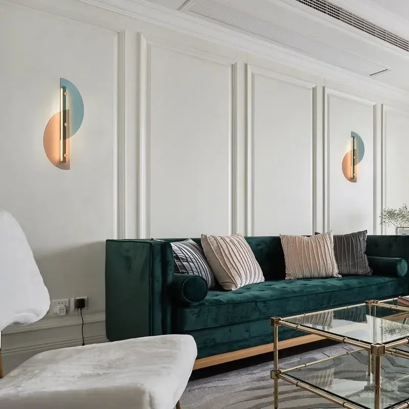 ArcGlow Lamp – Creative Glass Wall Lamp