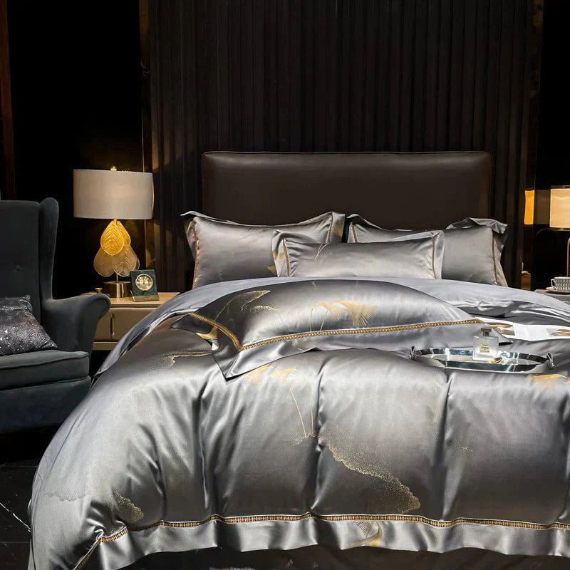 Golden Mist – Luxurious Egyptian Cotton Duvet Cover