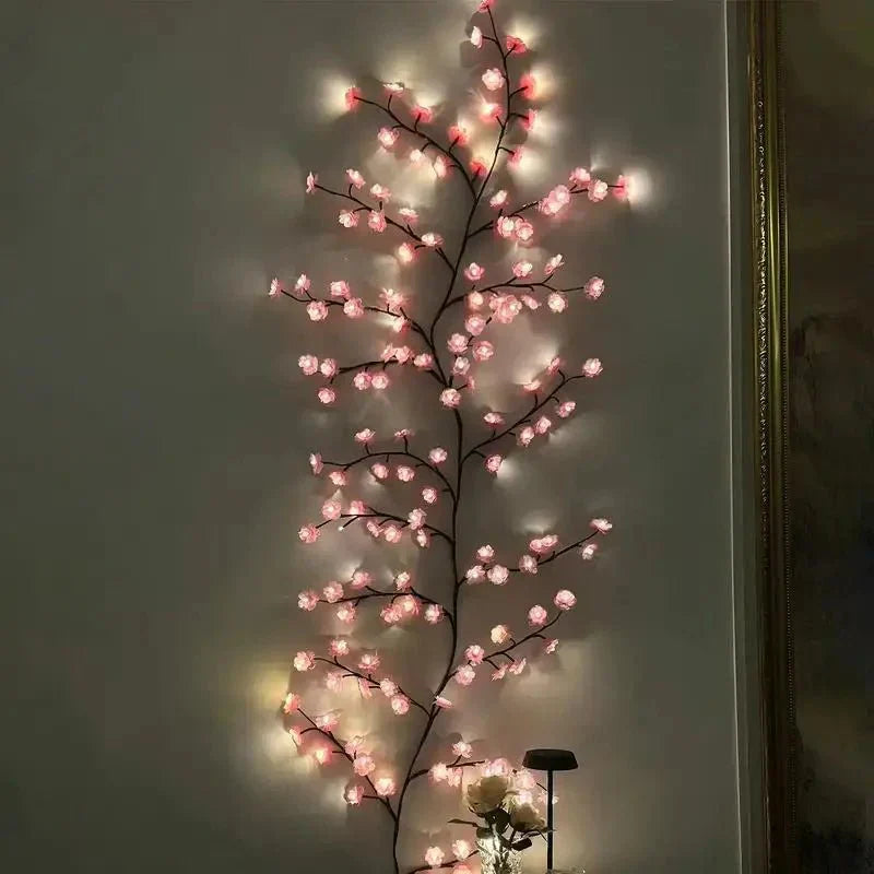 PetalGlow - Captivating Sakura LED String Lights