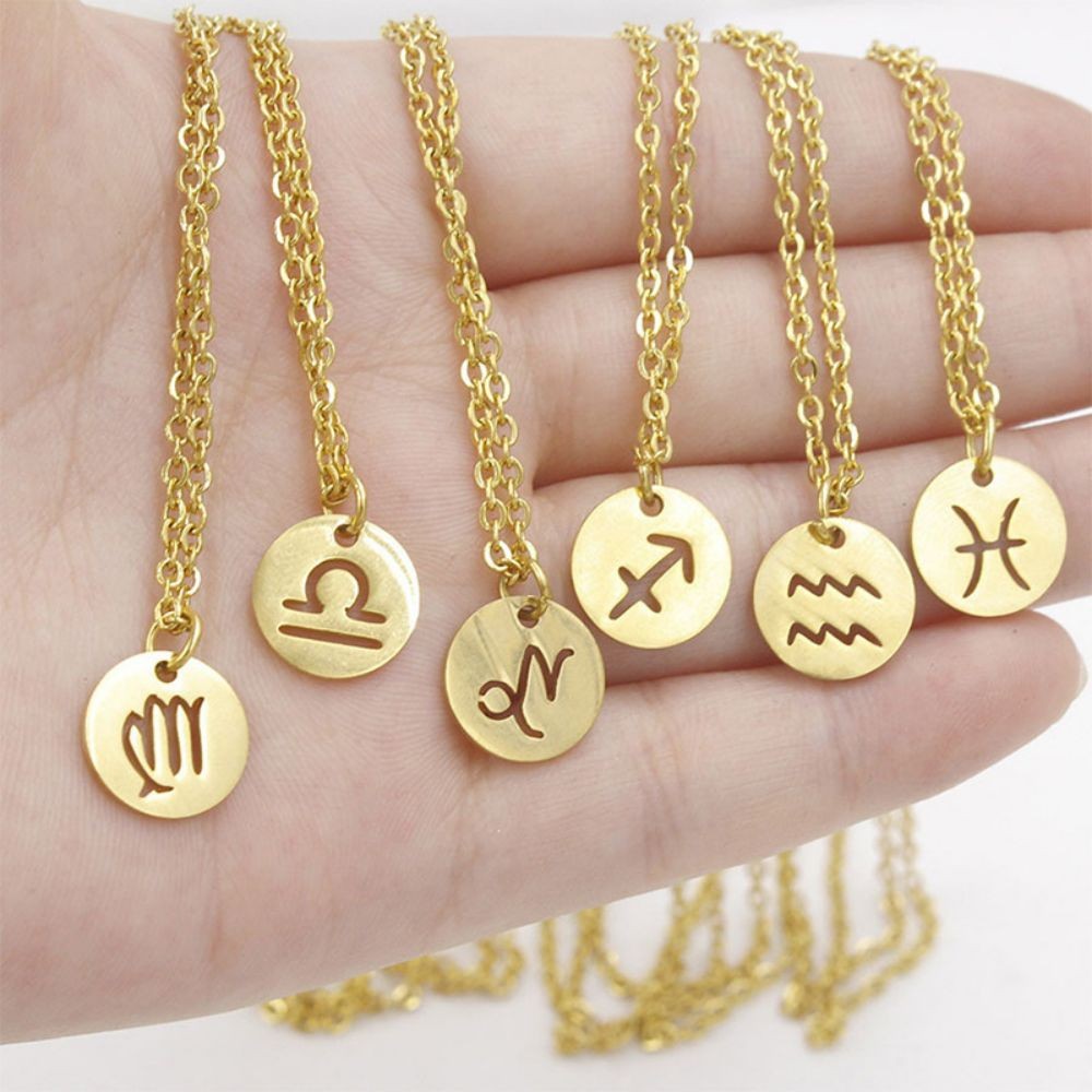 Zodiac Sign Necklace | Durable RVS, Stays Shiny!