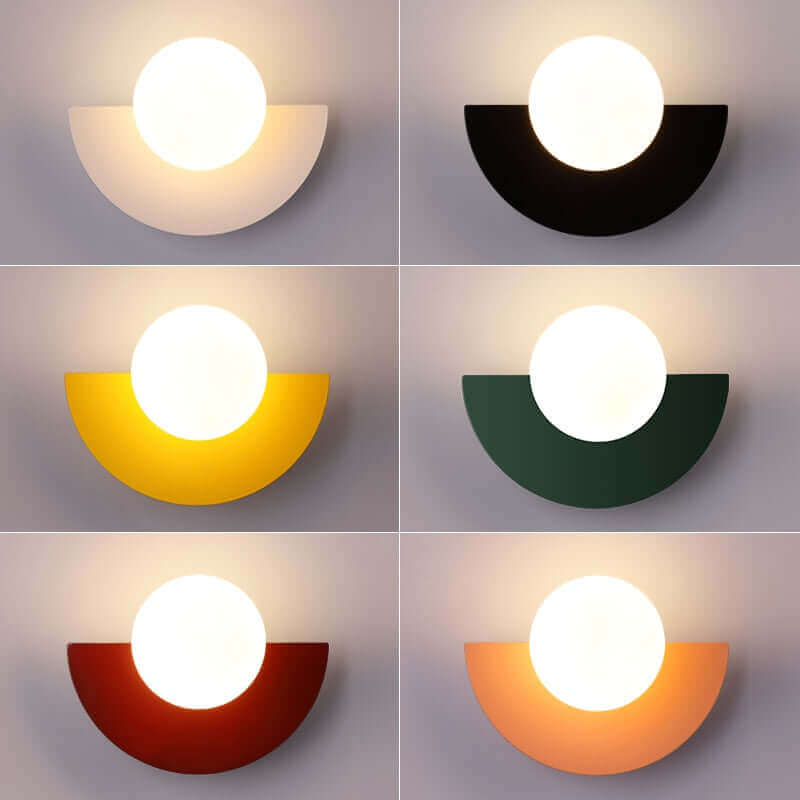 Noorderlicht Charme - Crescent Wall Lamp in Metal