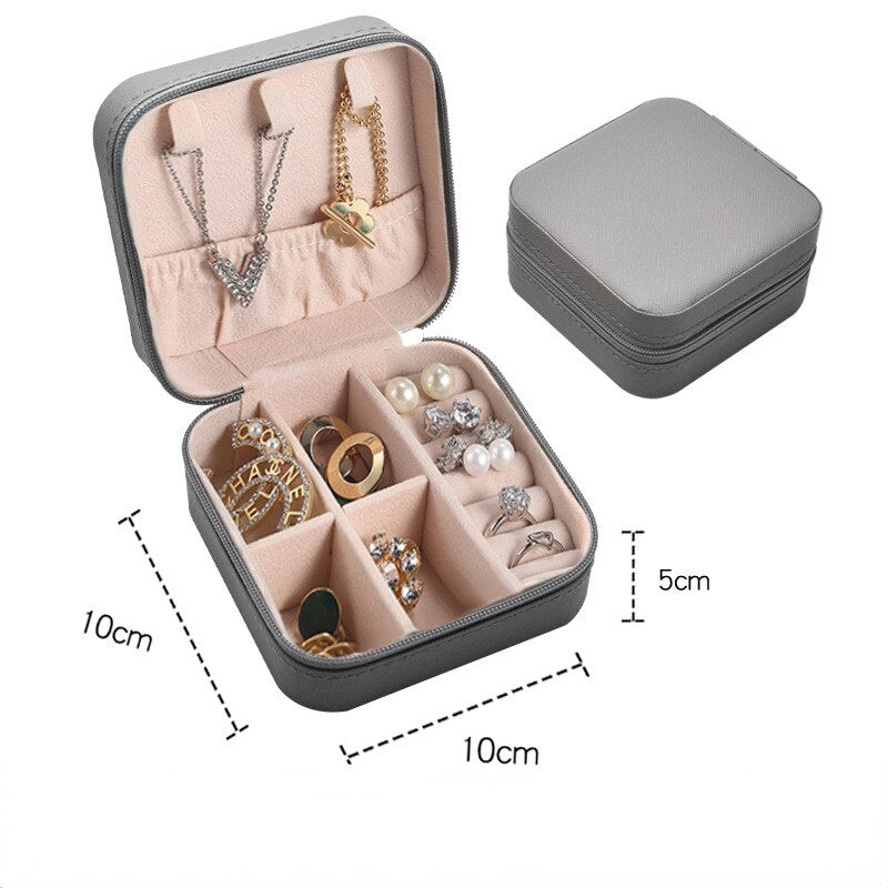 JewelryVault - Luxury Portable Jewelry Box Organizer