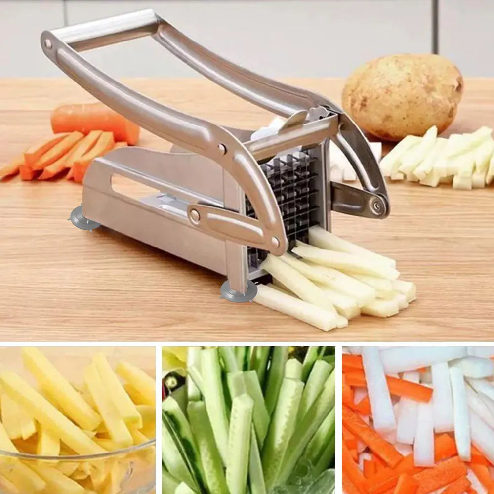 Fritzo Vegetable Cutter - The Stylish Stainless Steel Cutter for Perfect Vegetables