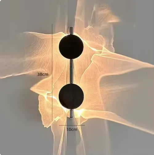 RippleGlow – Luxurious Rotating Wall Lighting for the Room