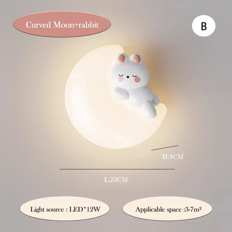 PandaGlow Lamp - Lovely LED Wall Light for Children