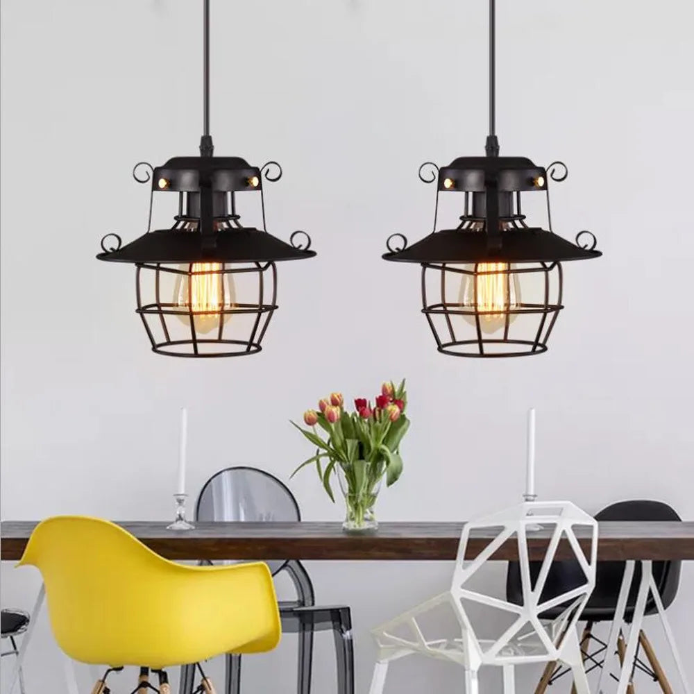 Luminova Pro - Retro Industrial Ceiling Lamp