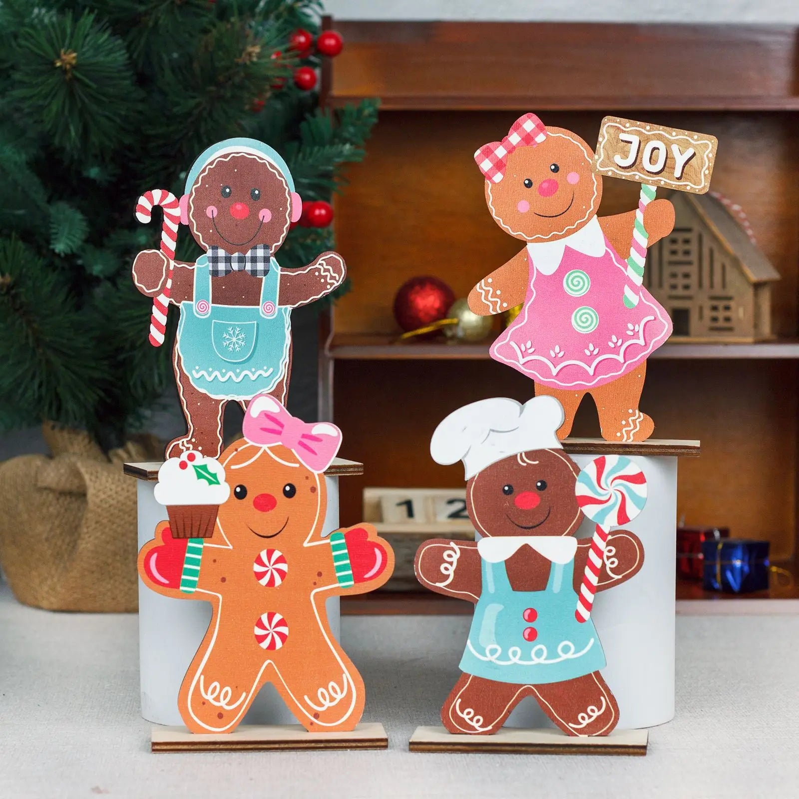 Gingerbread Man Christmas Decoration - Cute Gingerbread Man for Festive Decoration