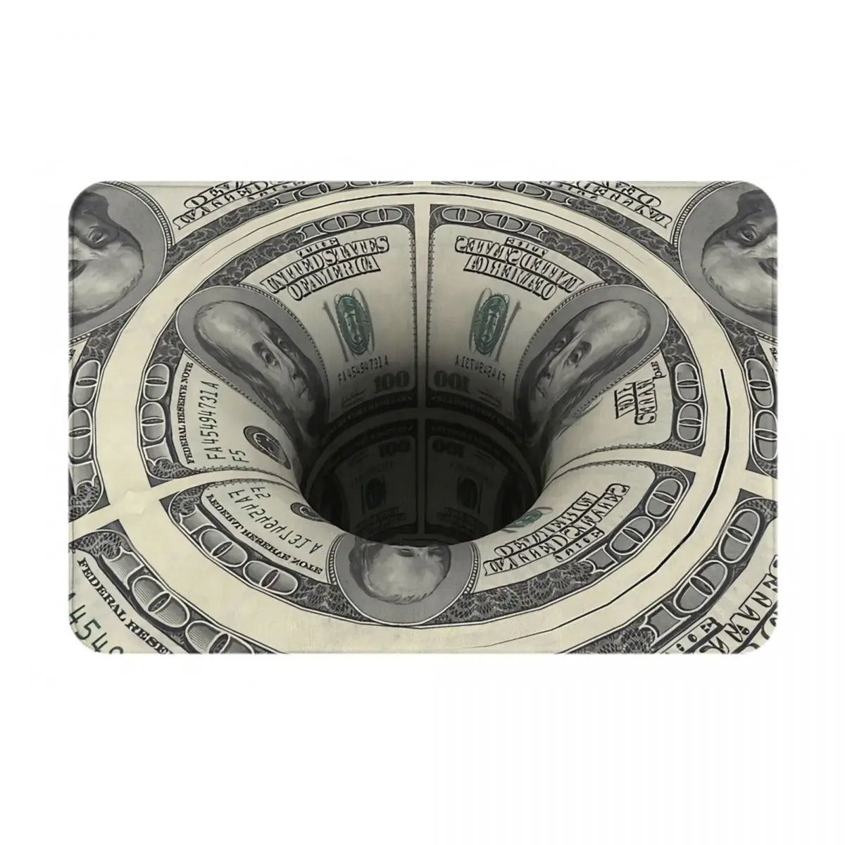 EcoMat – Green Fiat Dollar Doormat for Entrance
