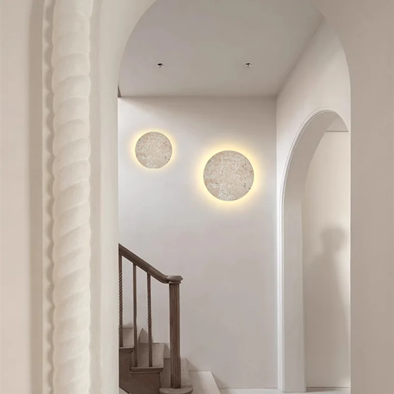 ZenGlow Vägglampa - Wabi-Sabi Minimalism för Din Vägg