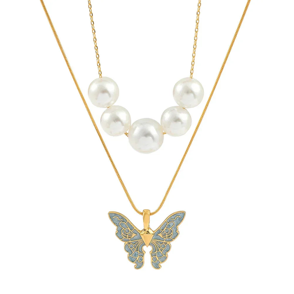 FairyWing Necklace - Enchanting Butterfly Pendant