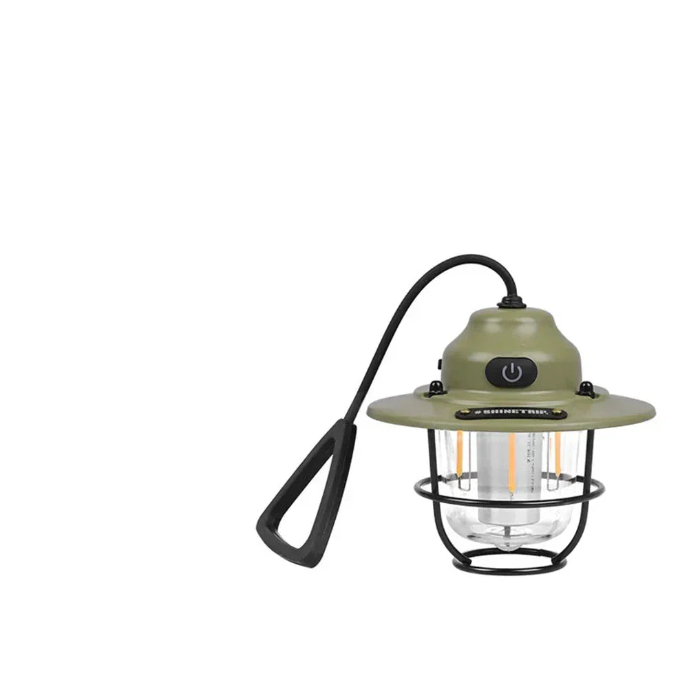RetroLuxe - Vintage Outdoor Lamp for Adventurous Moments
