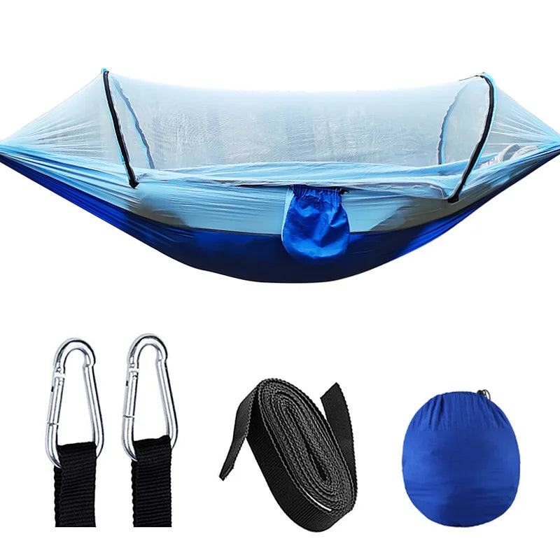 HangMatPro – Hammock with Mosquito Net and Anti-Rollover
