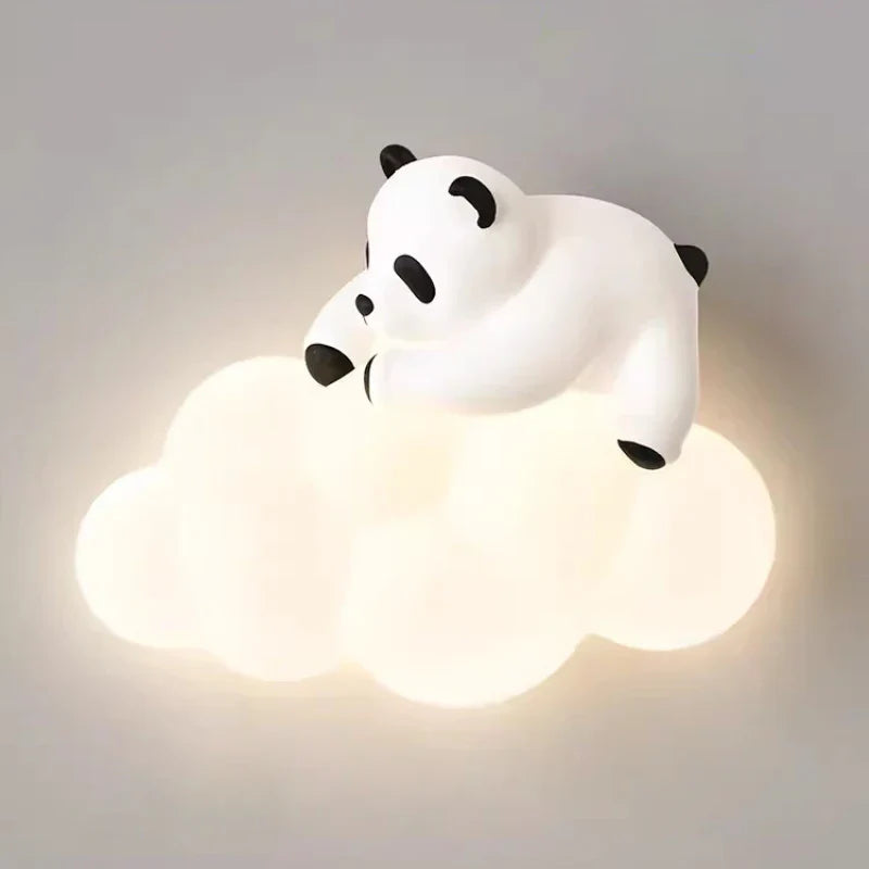 PandaGlow Lamp - Lovely LED Wall Light for Children