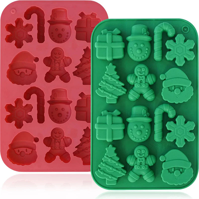 FestiChoco – Luxurious Silicone Mold for Festive Chocolate