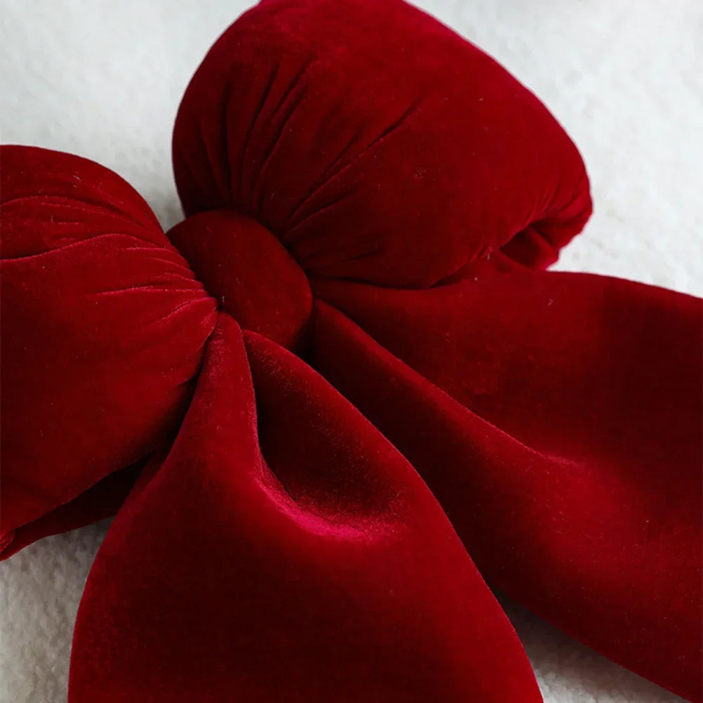 Red Velvet Scarf - Luxurious Red Velvet Scarf for Decoration