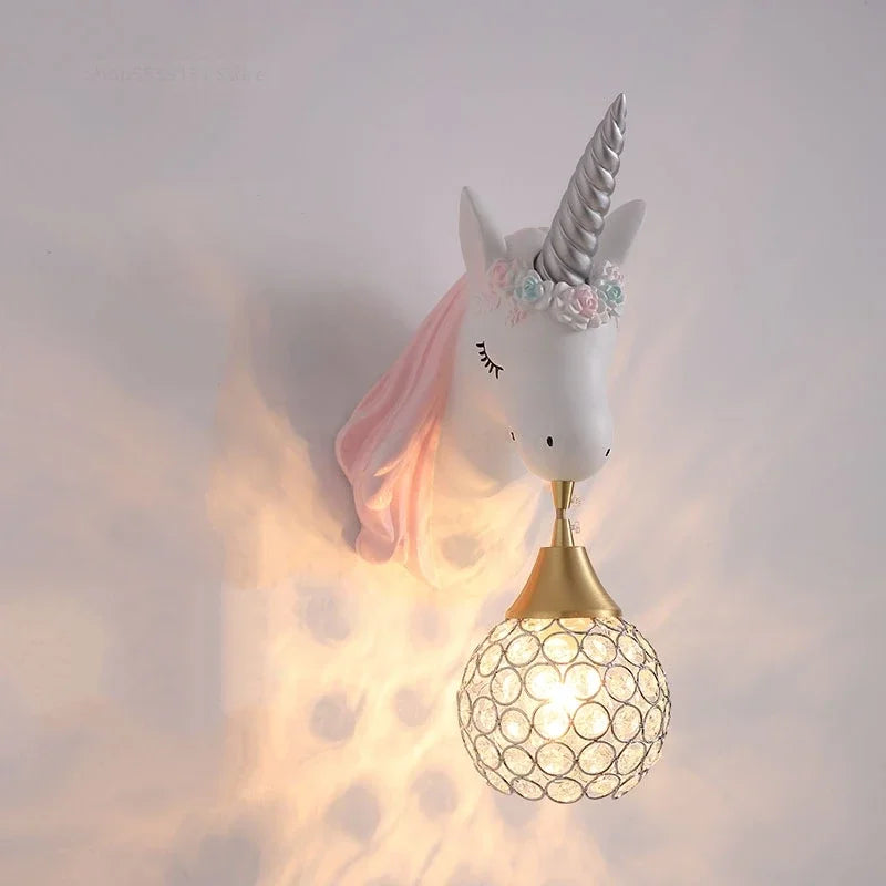 UnicornLicht – Playful Wall Lamp for Children's Rooms