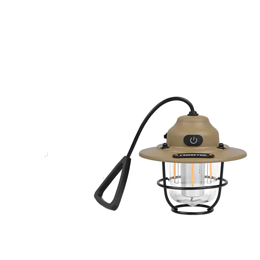 RetroLuxe - Vintage Outdoor Lamp for Adventurous Moments