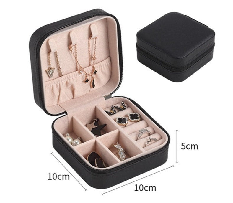 JewelryVault - Luxury Portable Jewelry Box Organizer