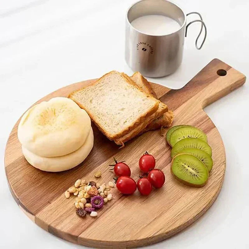 WoodStyle Acacia – Wooden Pizza and Serving Board
