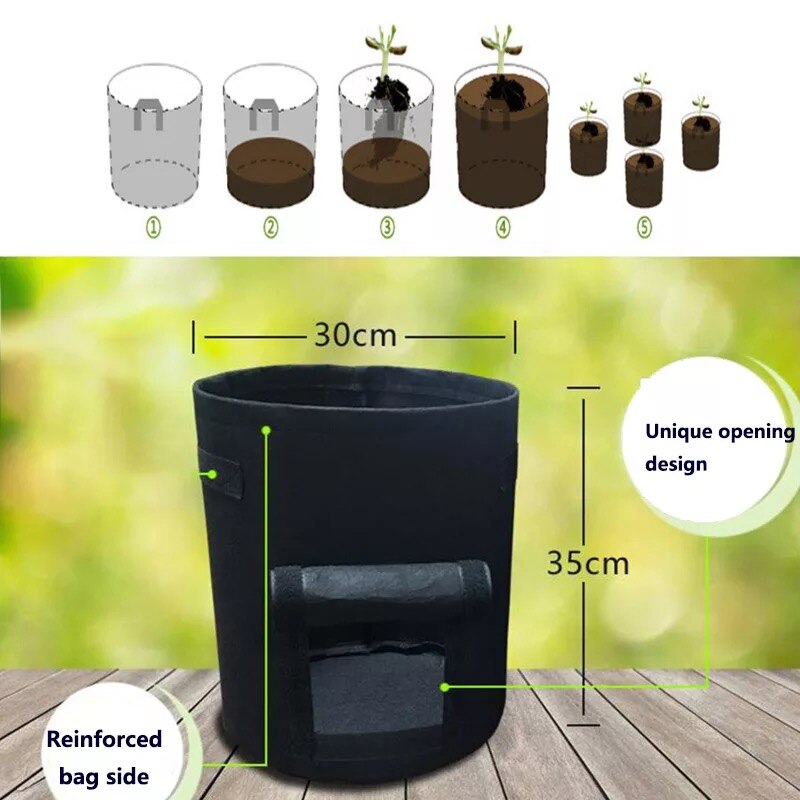 GrowMaster Pots – Stylish Growing Top for Vegetables