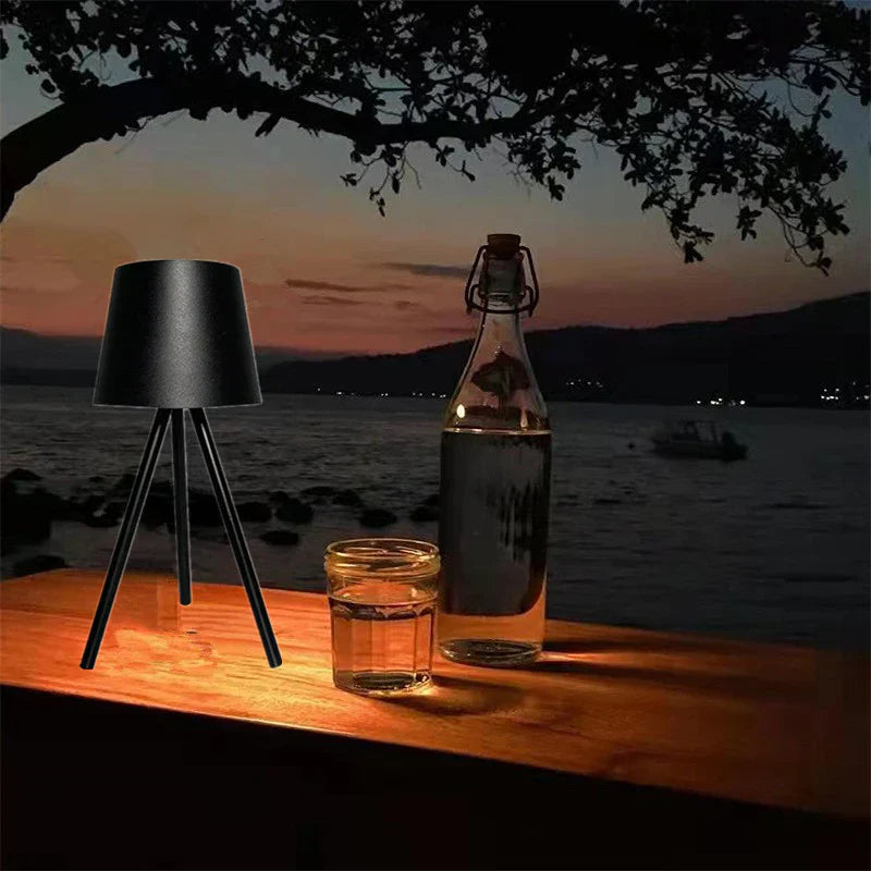 AdjustaLite - Elegant Adjustable Table Lamp with Wireless Charging Function