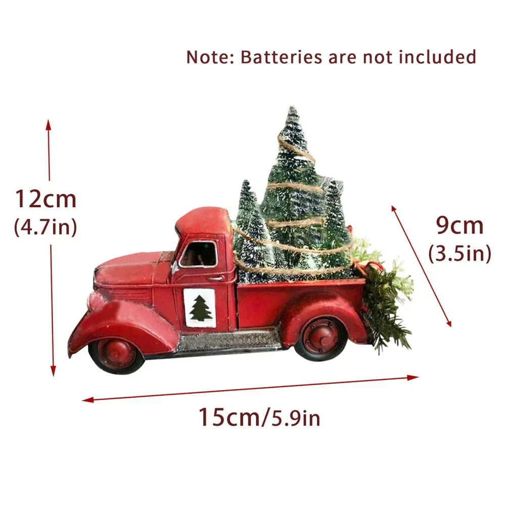 NostalgiaTruck Jewelry - Retro Red Truck for Christmas
