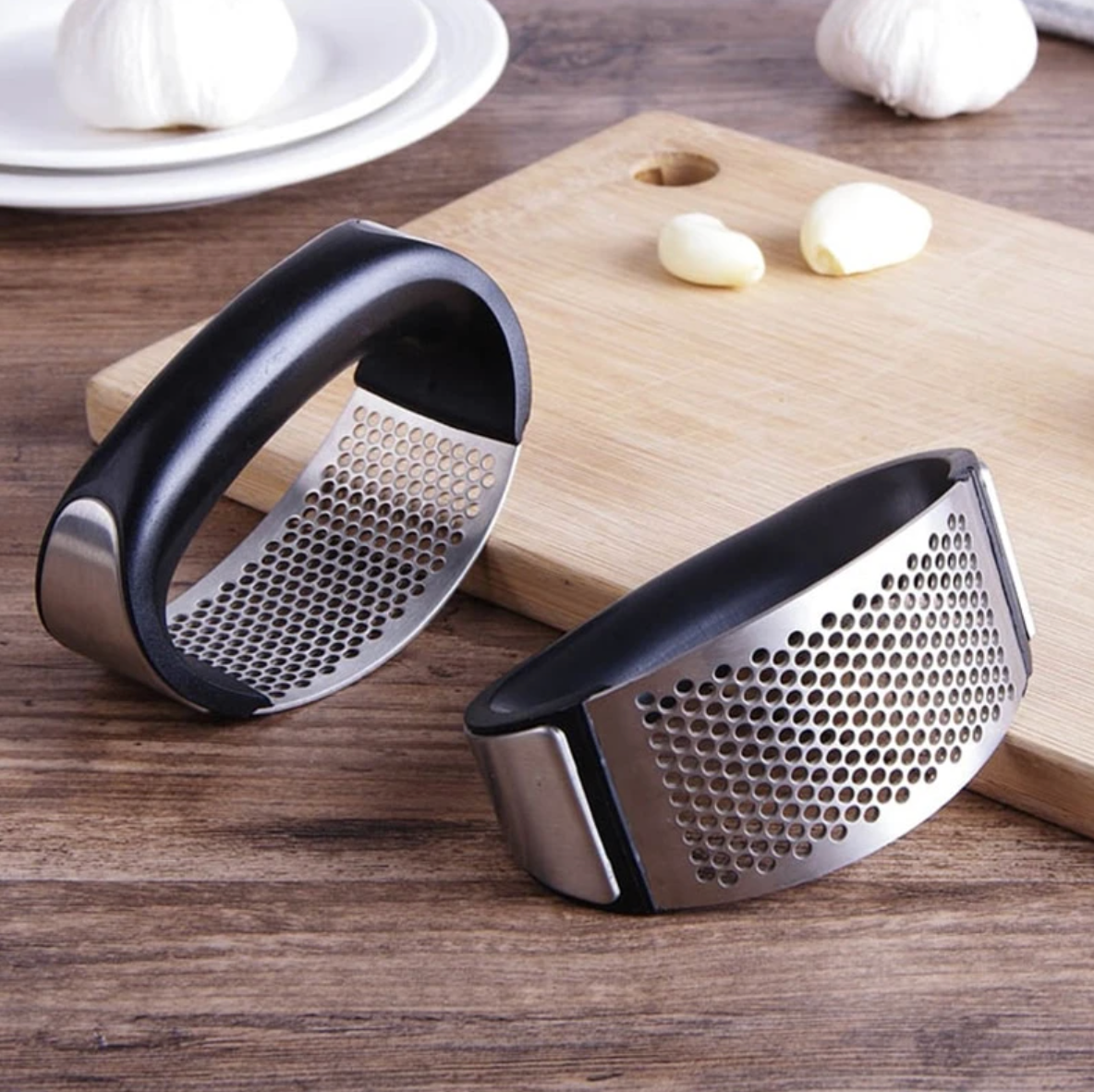 Garlic Press Pro - Stylish Stainless Steel Kitchen Accessory