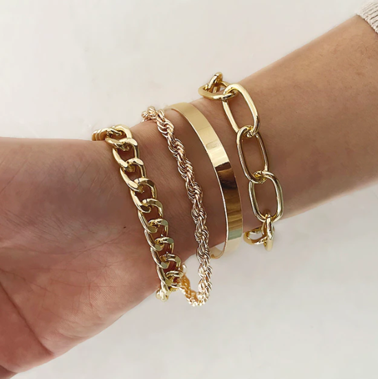 Captivating Arm Candy | Amazing 4 Piece Bracelet Set