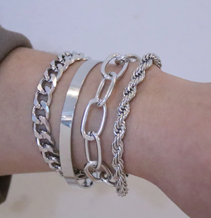 Captivating Arm Candy | Amazing 4 Piece Bracelet Set