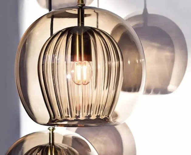 GlassElegance Pendant - Modern Hanging Lamp