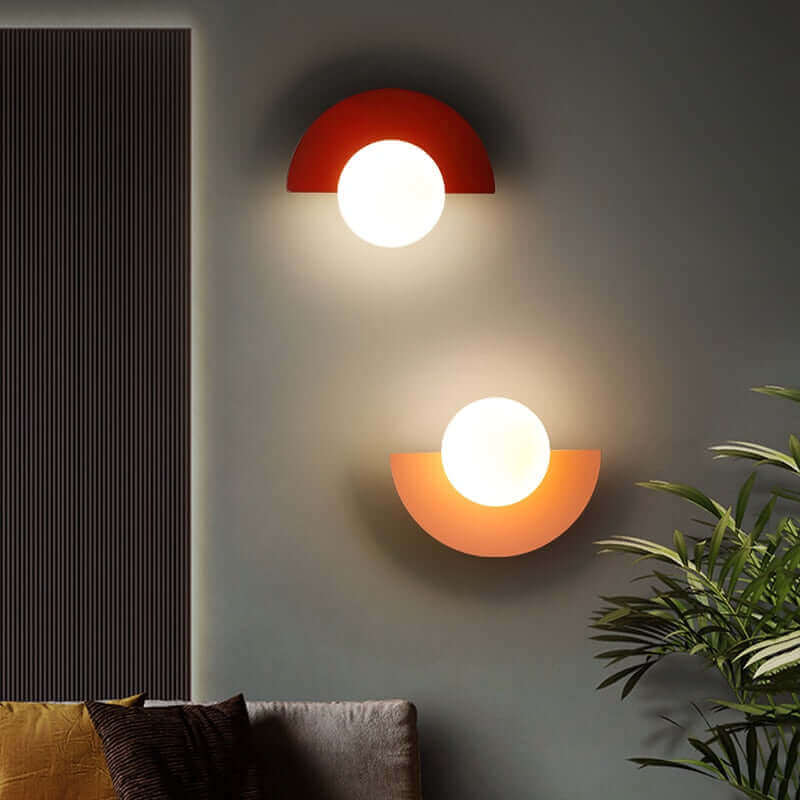 Noorderlicht Charme - Crescent Wall Lamp in Metal