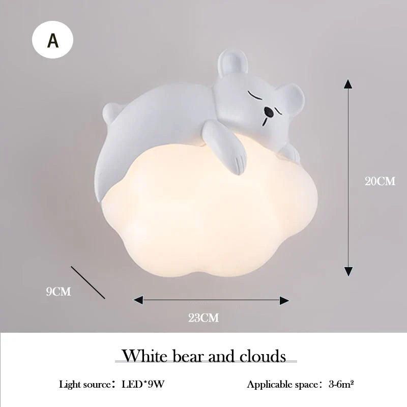 PandaGlow Lamp - Lovely LED Wall Light for Children