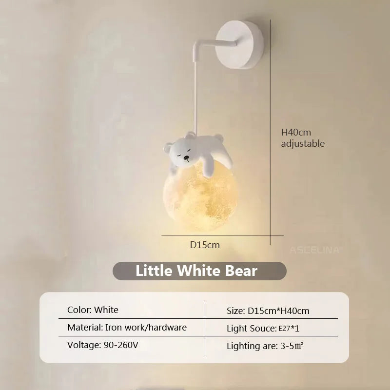 MoonGlow Lamp - Stylish LED Wall Lamp for Rooms