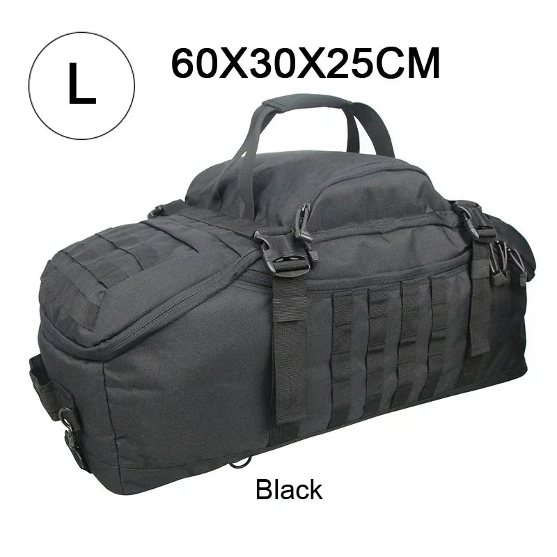 TrailTrek - Rugged tactical travel bag and backpack