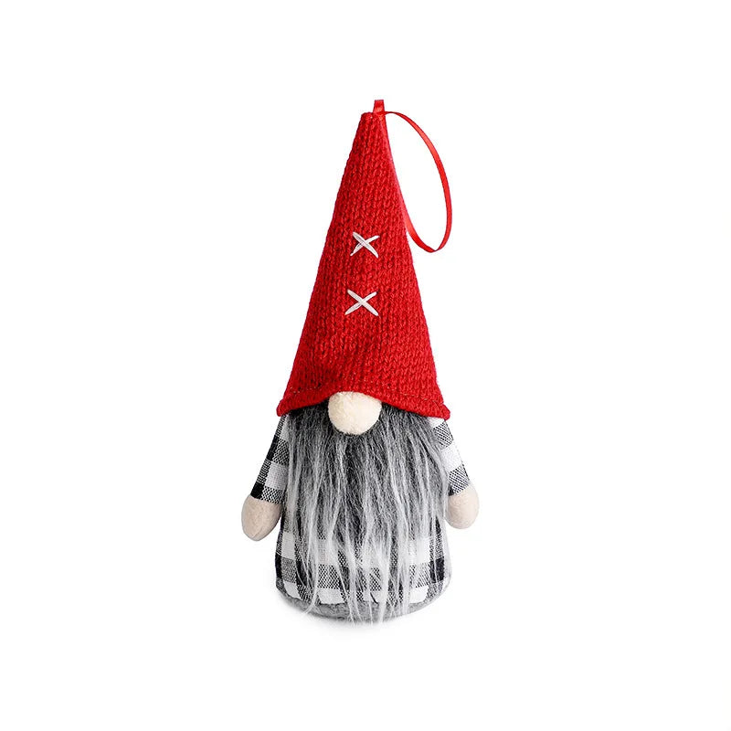 Festive Plush Elves with Bells and Mistletoe